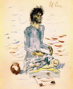 パブロ・ピカソ Painting - 狂人 1904年 パブロ・ピカソ